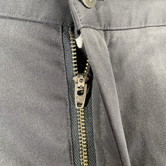 Bluffworks Pants men's 36x32 Performance Chino Tailored Black Casual Flat Front - Picture 5 of 14